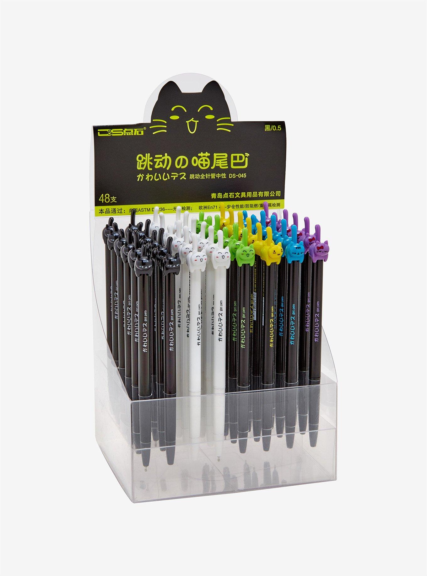 Cat Tail Assorted Blind Gel Pen, , alternate