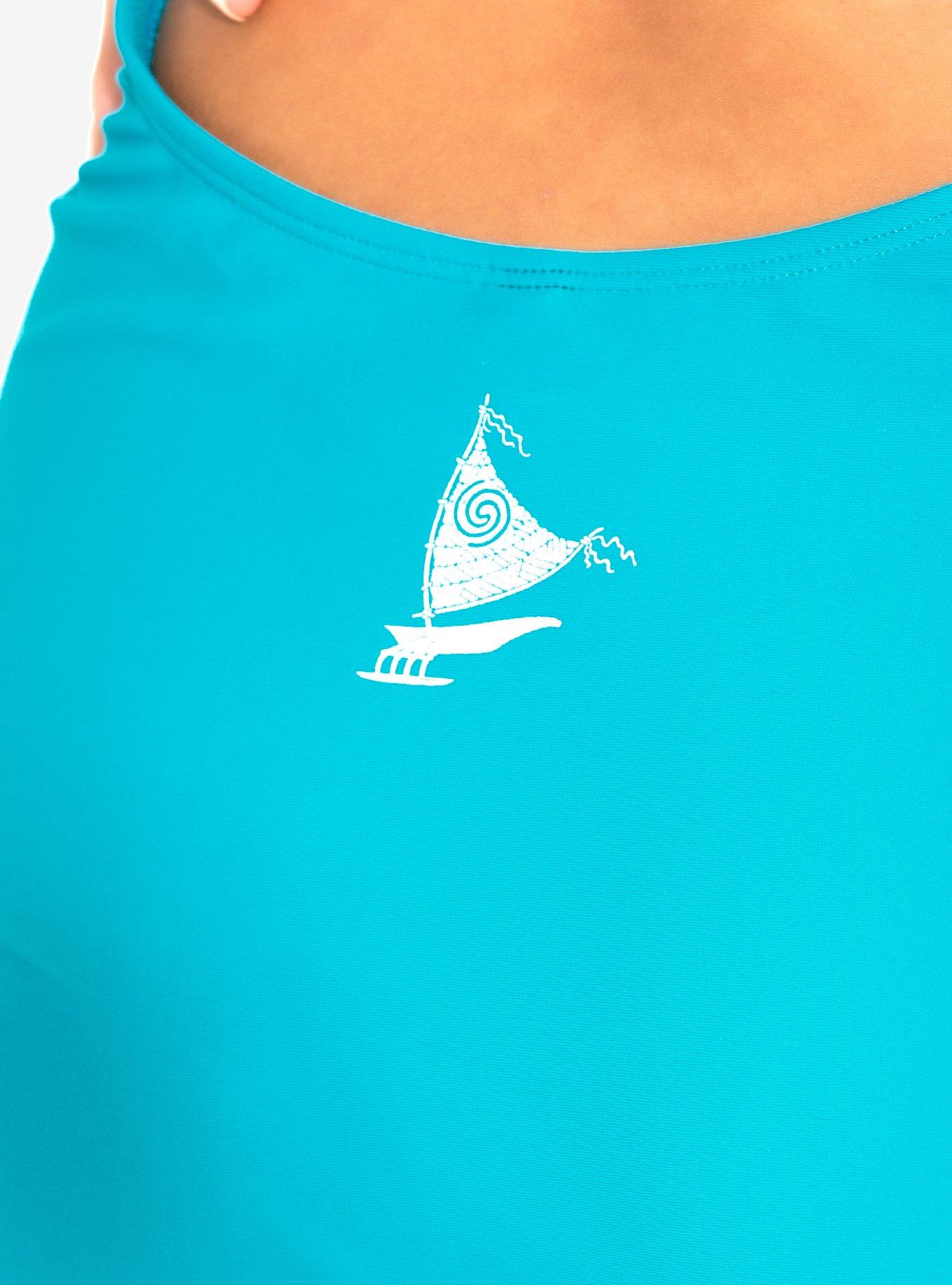 Disney Moana The Ocean Is Calling Swimsuit, BLUE, alternate