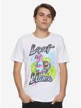 Fortnite Loot Llama Graffiti T-Shirt, WHITE, alternate