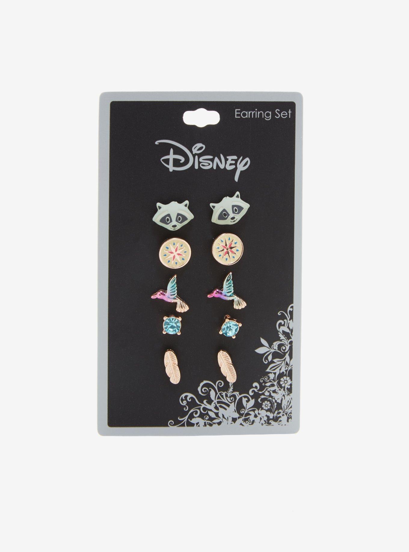 Disney Pocahontas Earring Set, , alternate