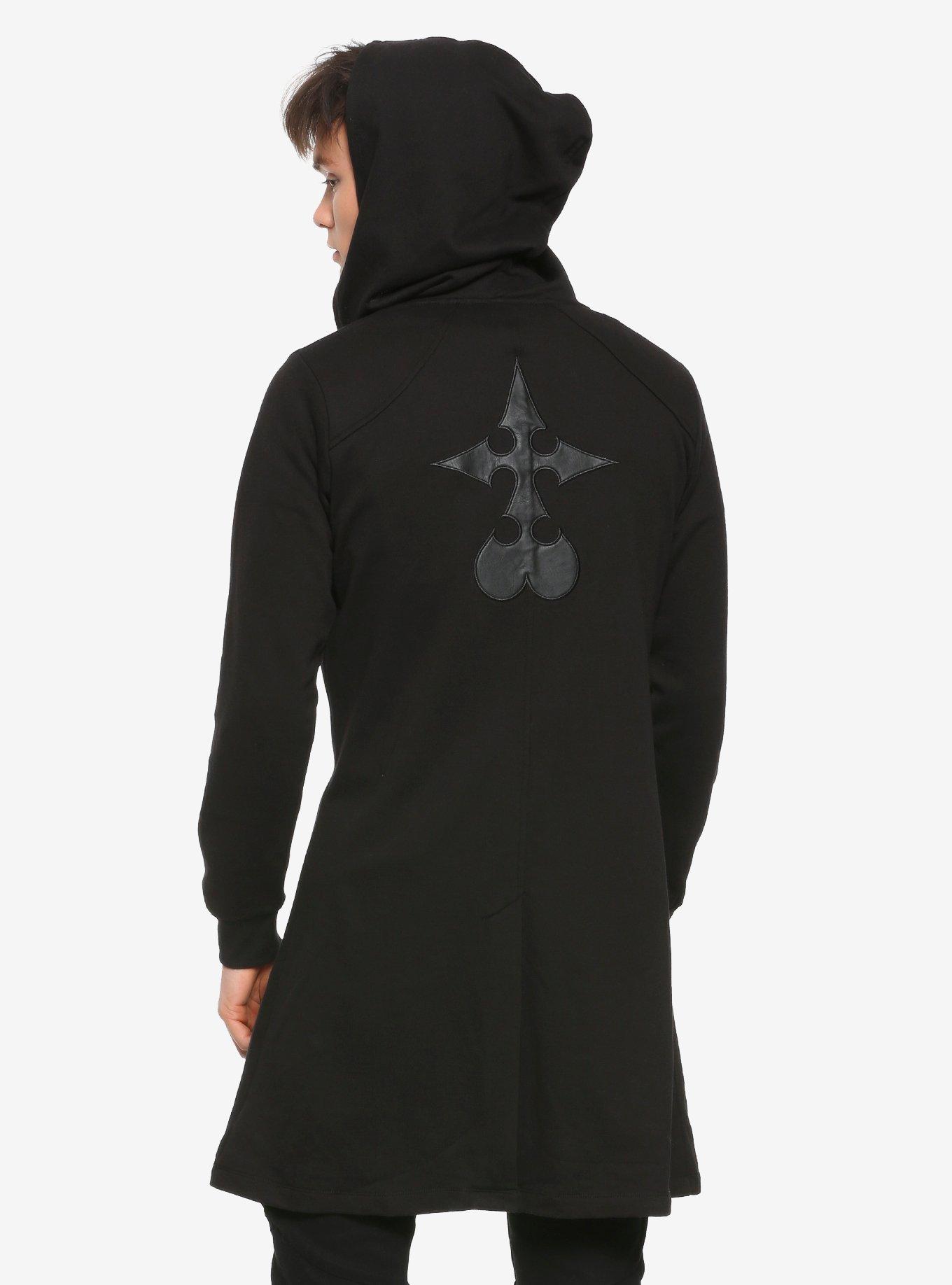 Disney Kingdom Hearts III Organization XIII Hooded Duster Coat Hot