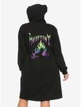 Disney Sleeping Beauty Maleficent Hoodie Dress Plus Size, BLACK, alternate