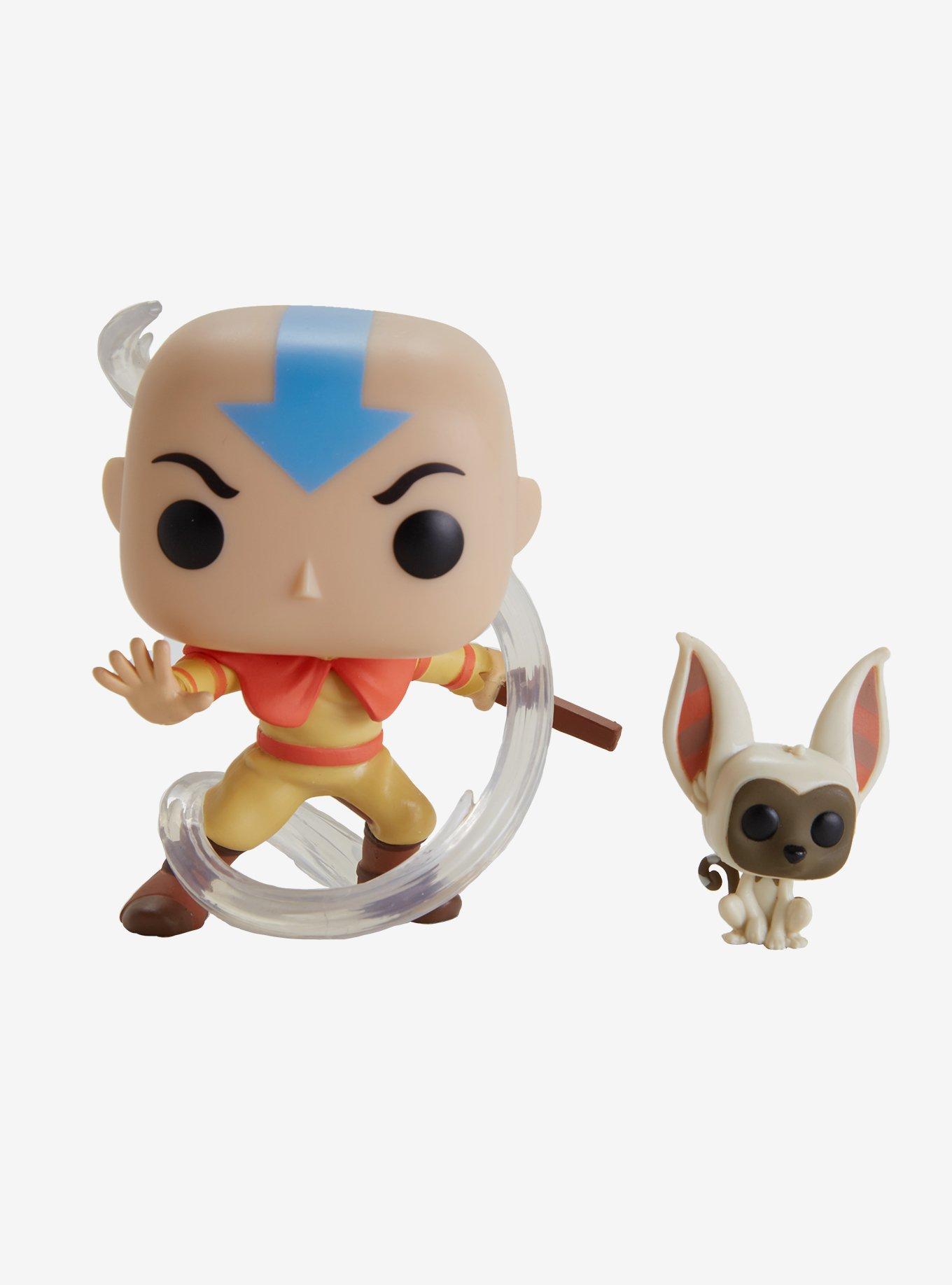 Funko Avatar The Last Airbender Pop! Animation Aang With Momo Vinyl Figure, , alternate
