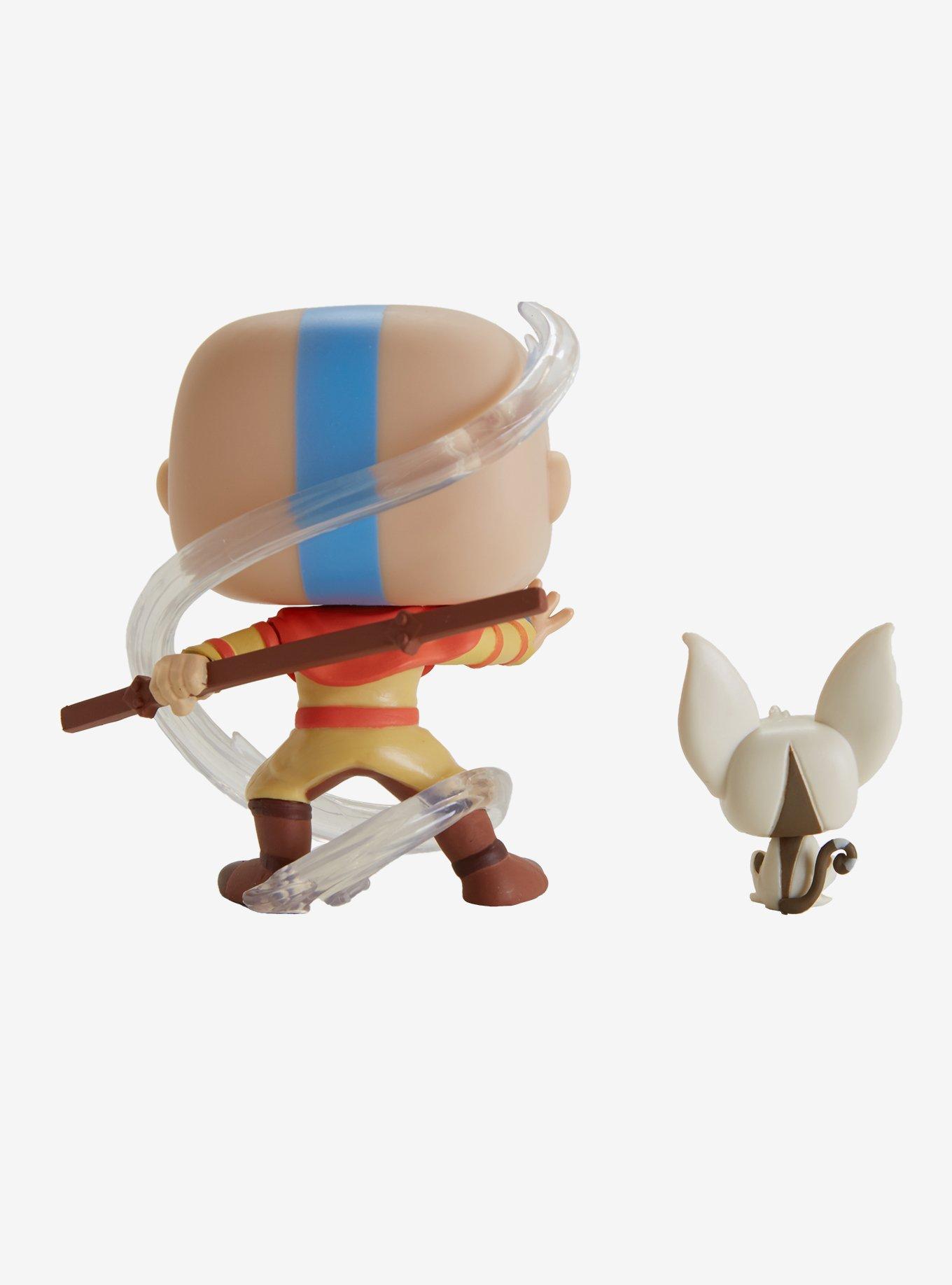 Funko Avatar The Last Airbender Pop! Animation Aang With Momo Vinyl Figure, , alternate