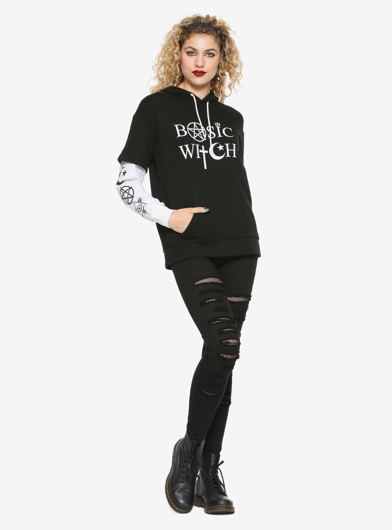 Basic Witch Girls Hoodie, , alternate