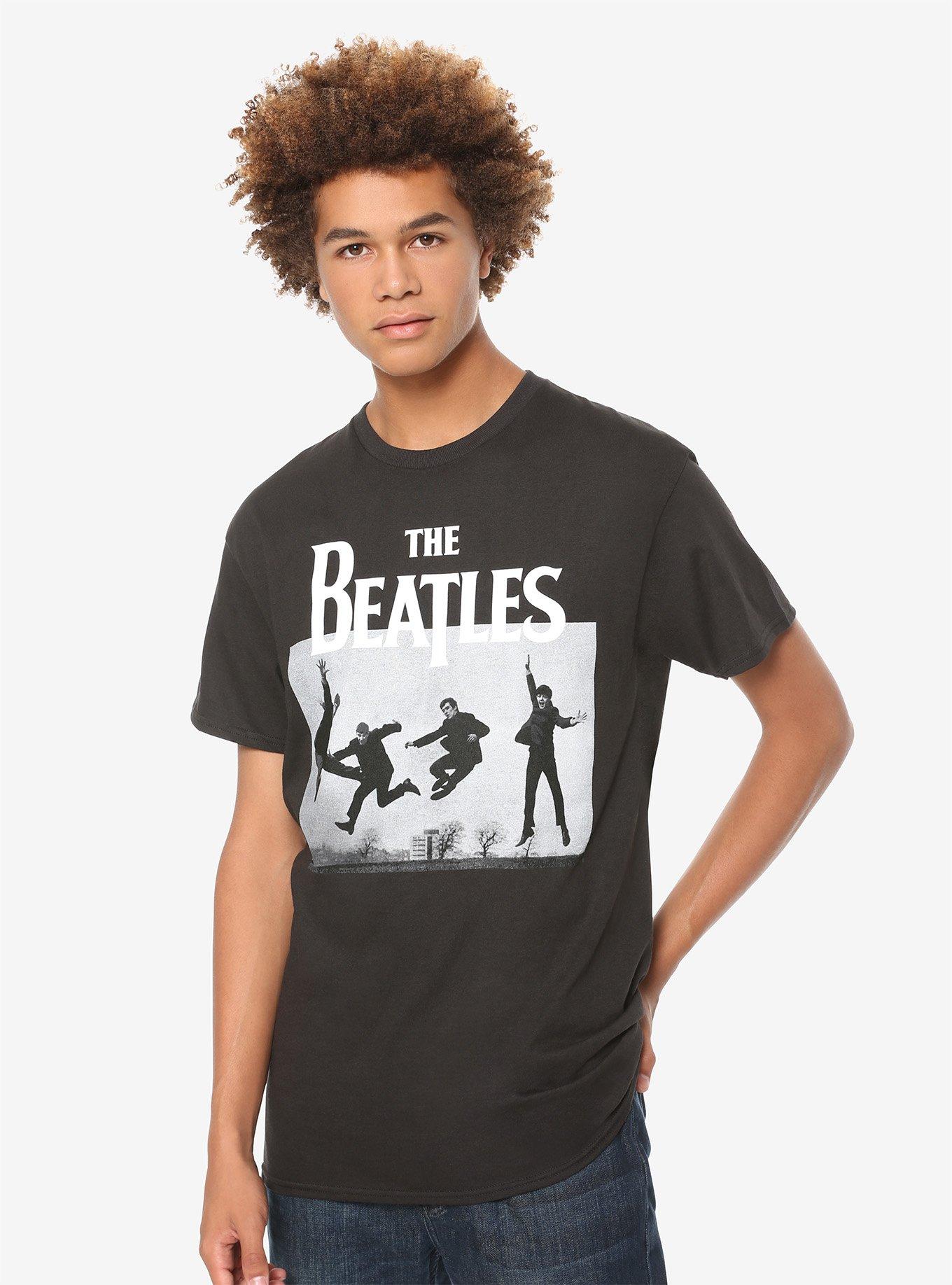 The Beatles Jump Photo T-Shirt, BLACK, alternate