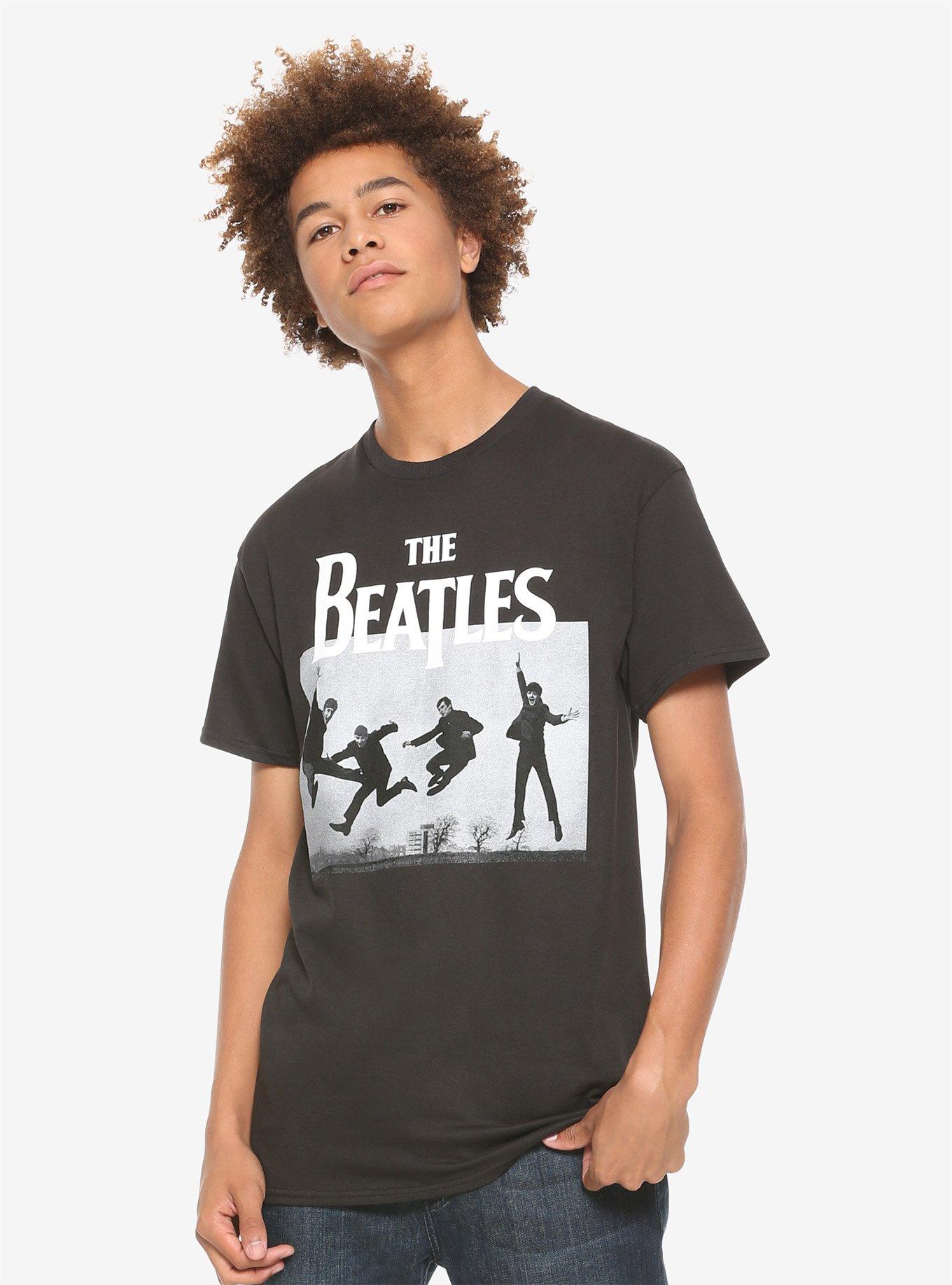 The Beatles Jump Photo T-Shirt, BLACK, alternate