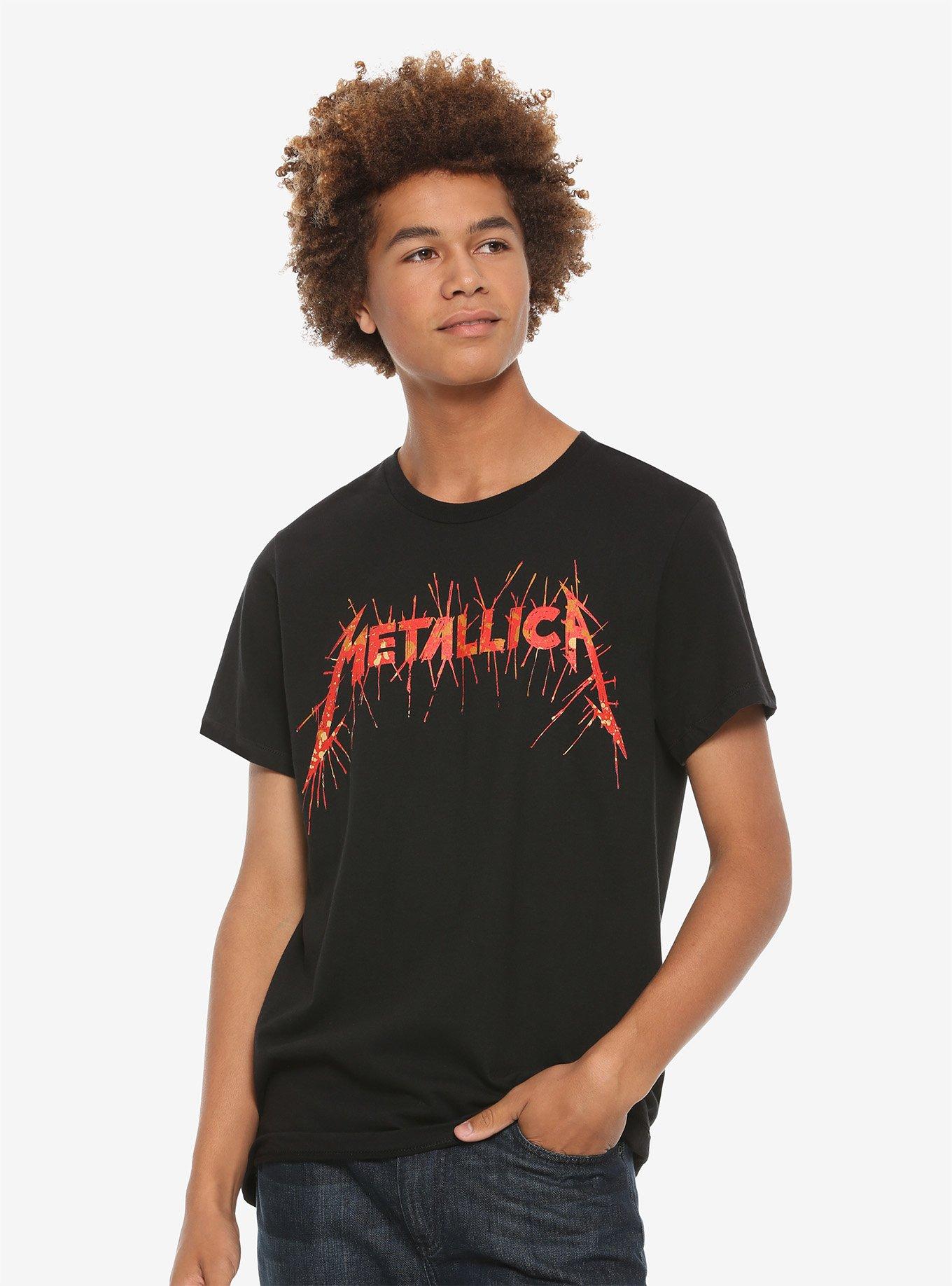 Metallica Blind Skull T-Shirt, BLACK, alternate