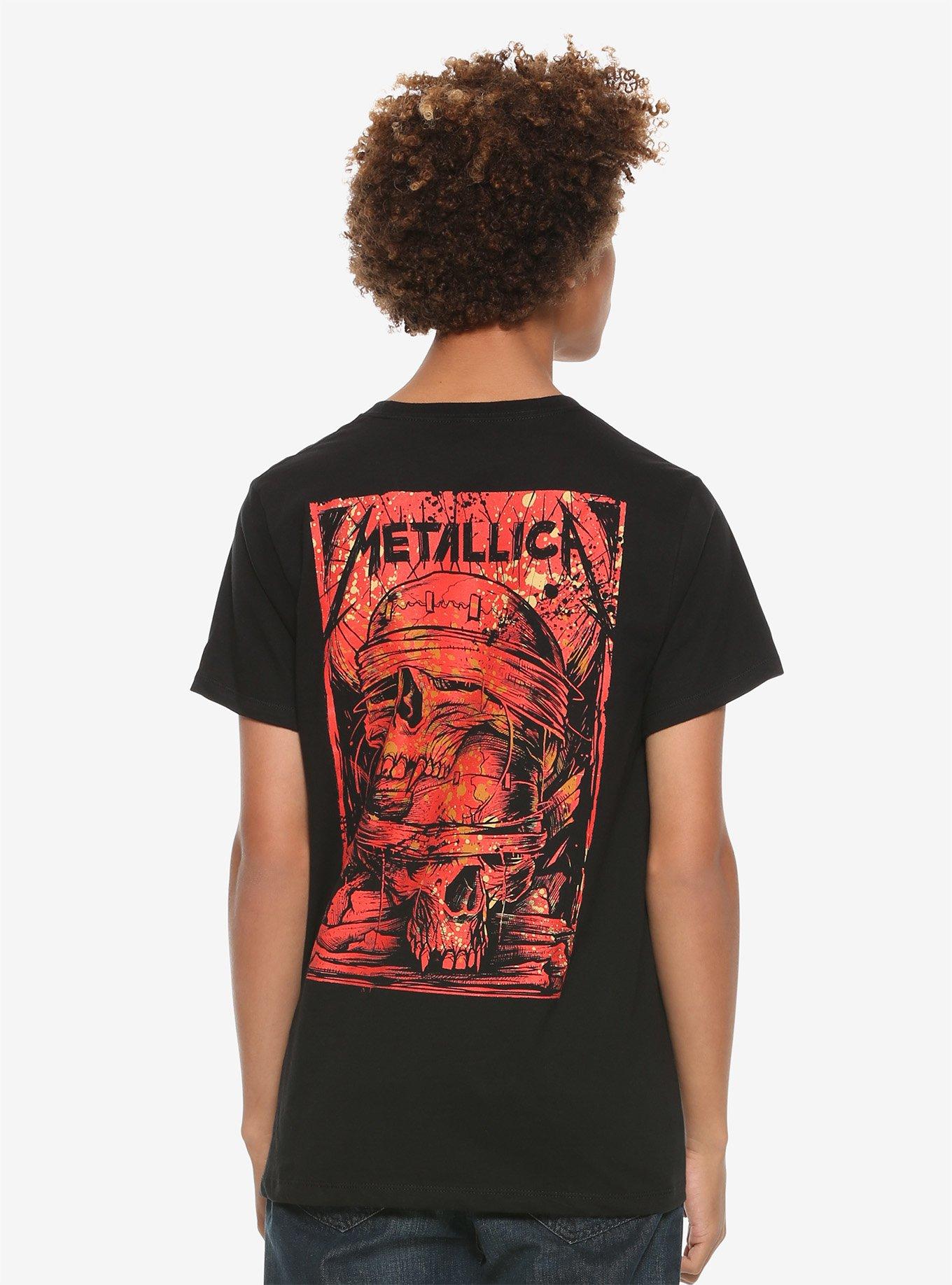 Metallica Blind Skull T-Shirt, BLACK, alternate