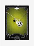 The Nightmare Before Christmas Jack Skellington Coin Charm Necklace - BoxLunch Exclusive, , alternate