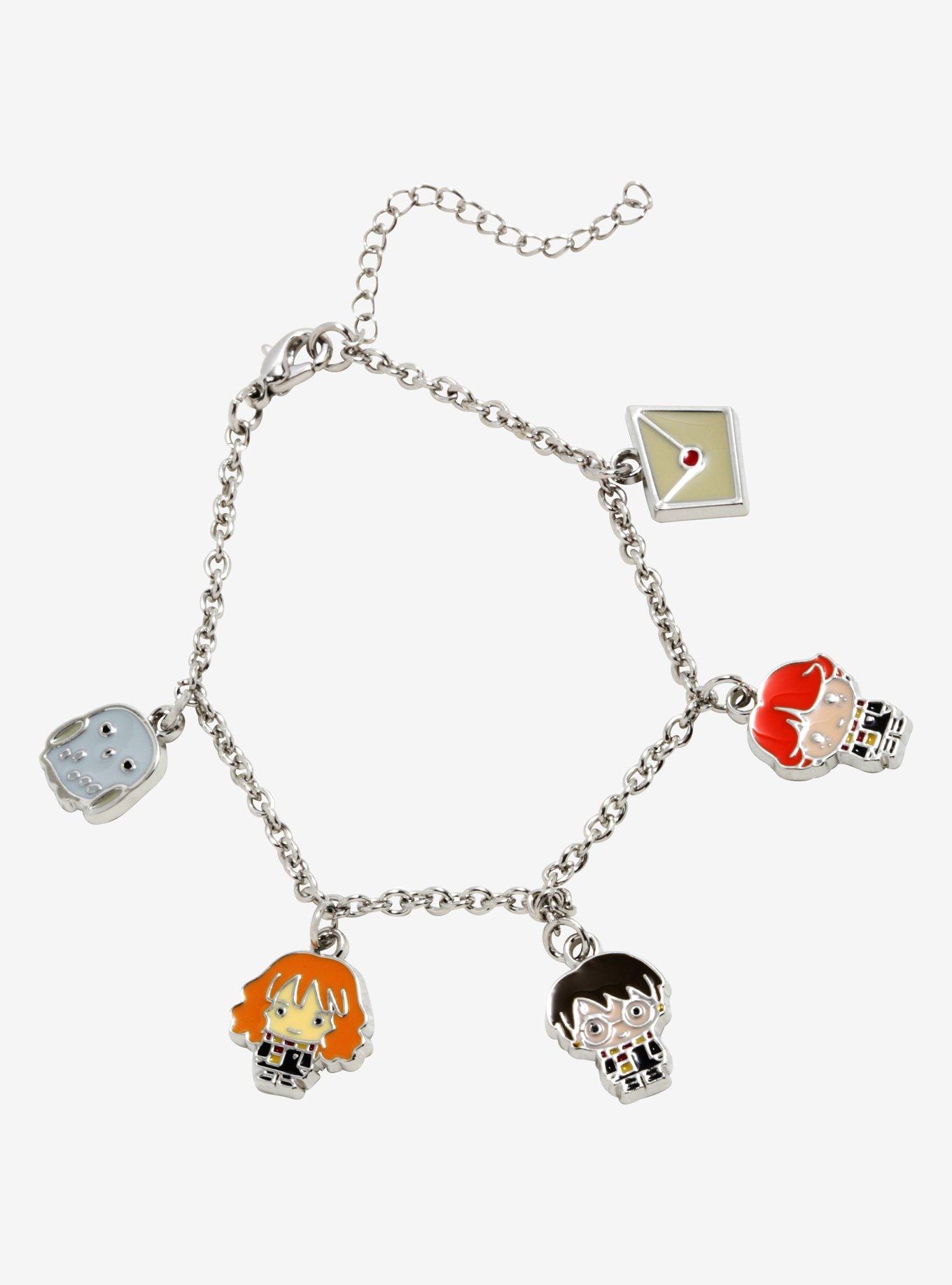 Harry Potter Chibi Charm Bracelet - BoxLunch Exclusive, , alternate