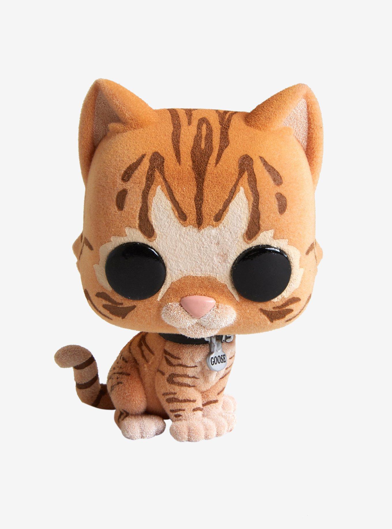 Funko Pop! Marvel Captain Marvel Goose The Cat Flocked Vinyl Bobble-Head - BoxLunch Exclusive, , alternate