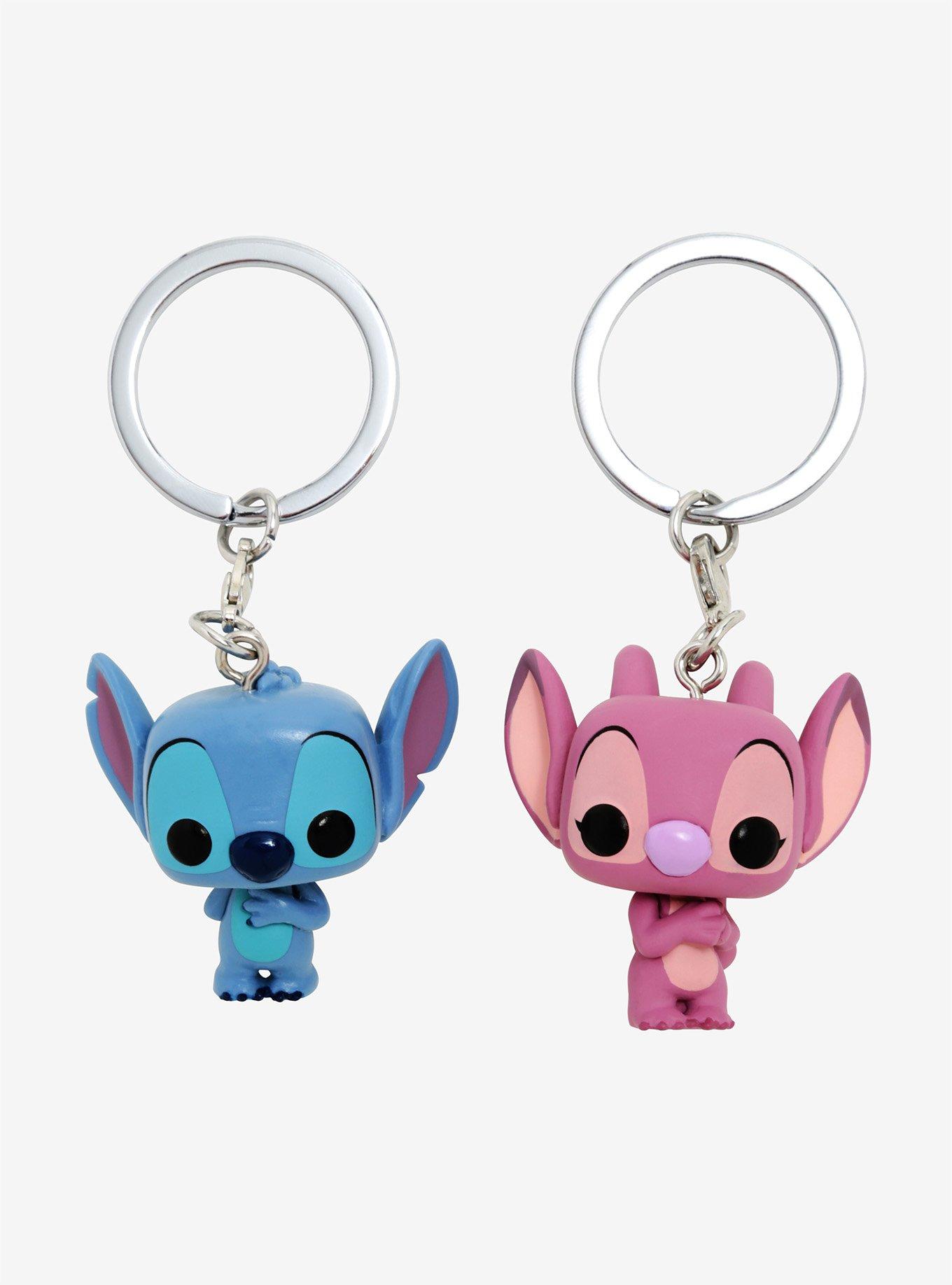 Funko Pocket Pop! Disney Lilo & Stitch Stitch & Angel Vinyl Key Chain Set, , alternate