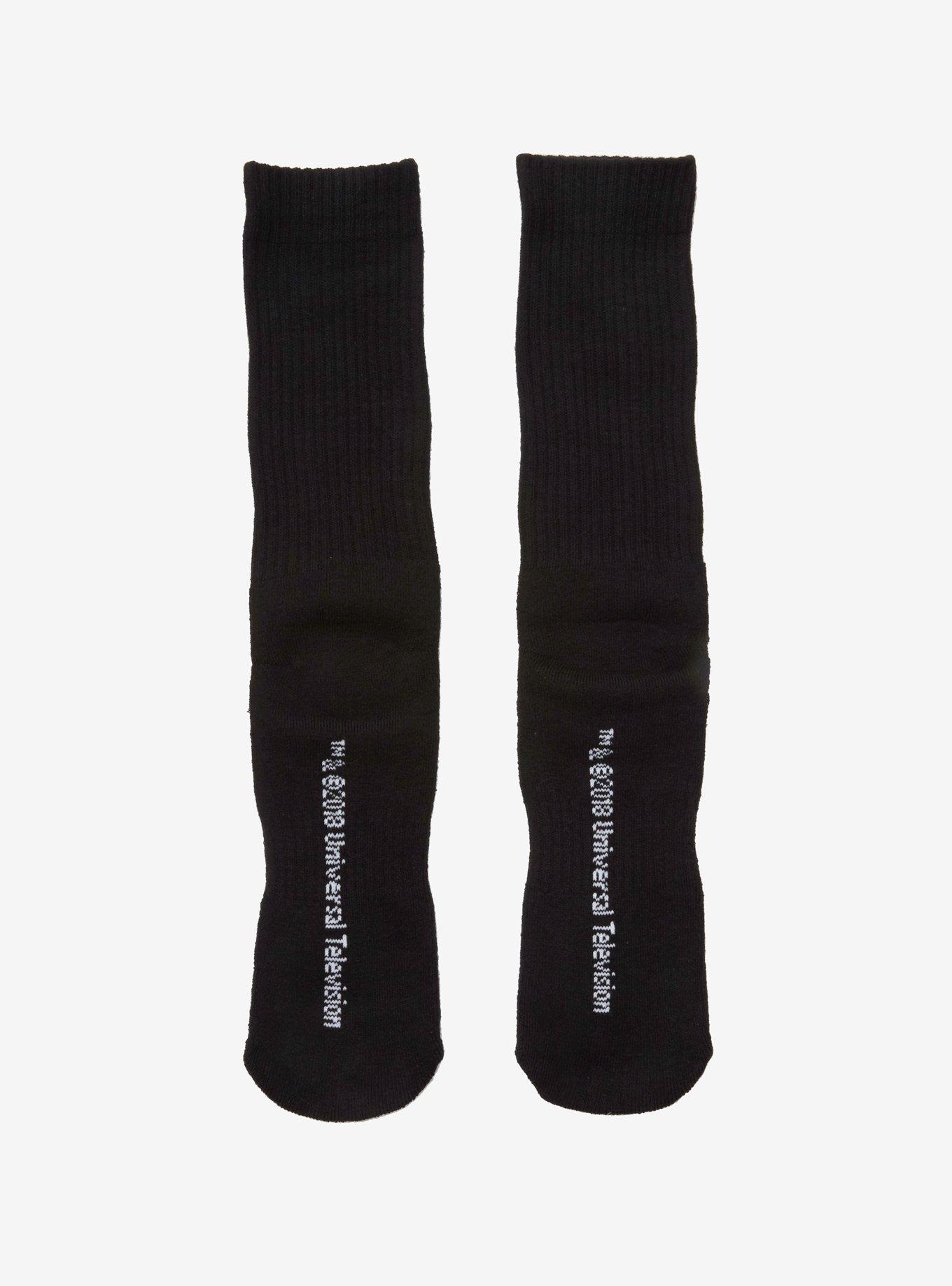 Parks And Recreation Mouse Rat Crew Socks, , alternate