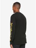 Harry Potter Floral Deathly Hallows Long Sleeve T-Shirt - BoxLunch Exclusive, , alternate