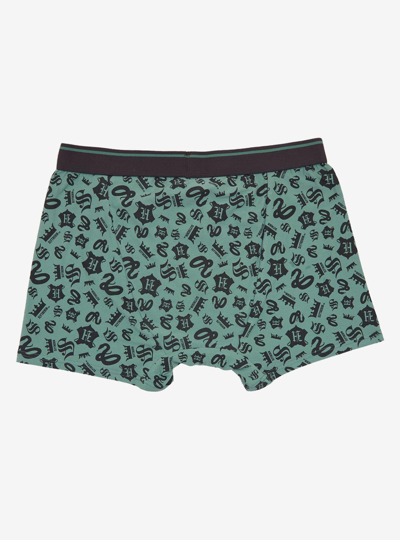 Harry Potter Slytherin Boxer Briefs, MULTI, alternate