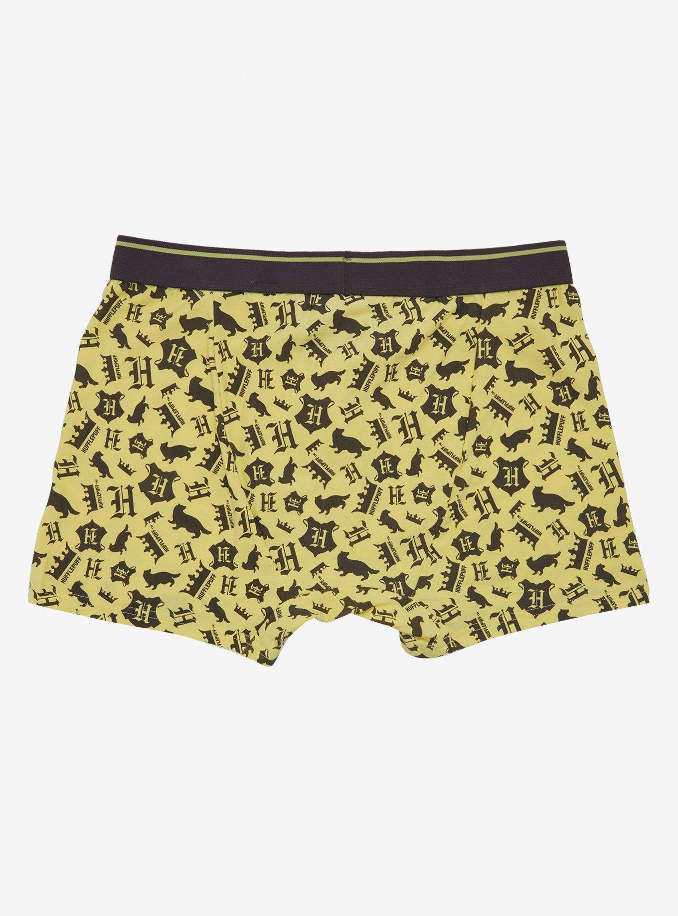 Harry Potter Hufflepuff Boxer Briefs, , alternate