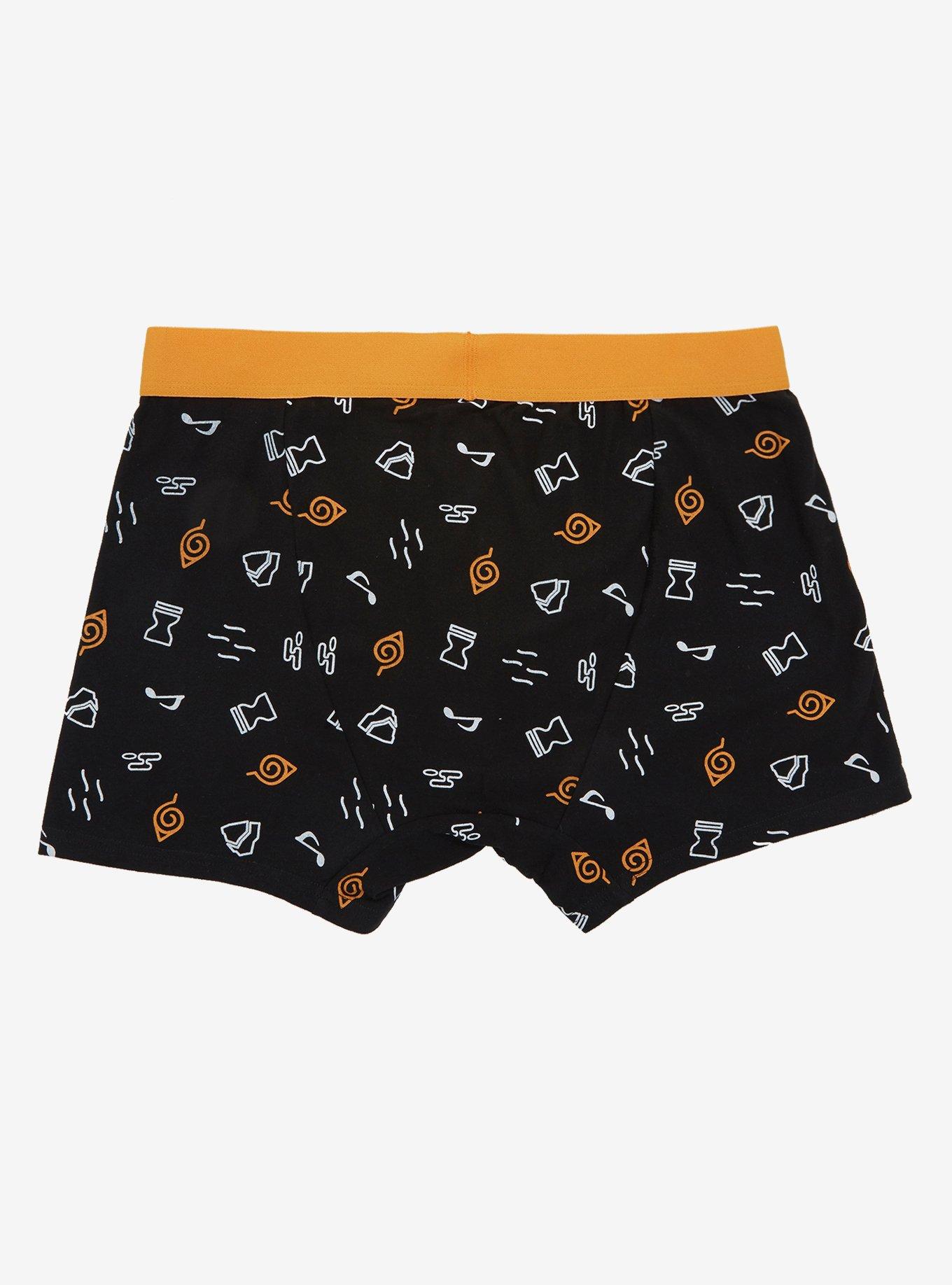 Naruto Shippuden Hidden Village Symbols Boxer Briefs, , alternate