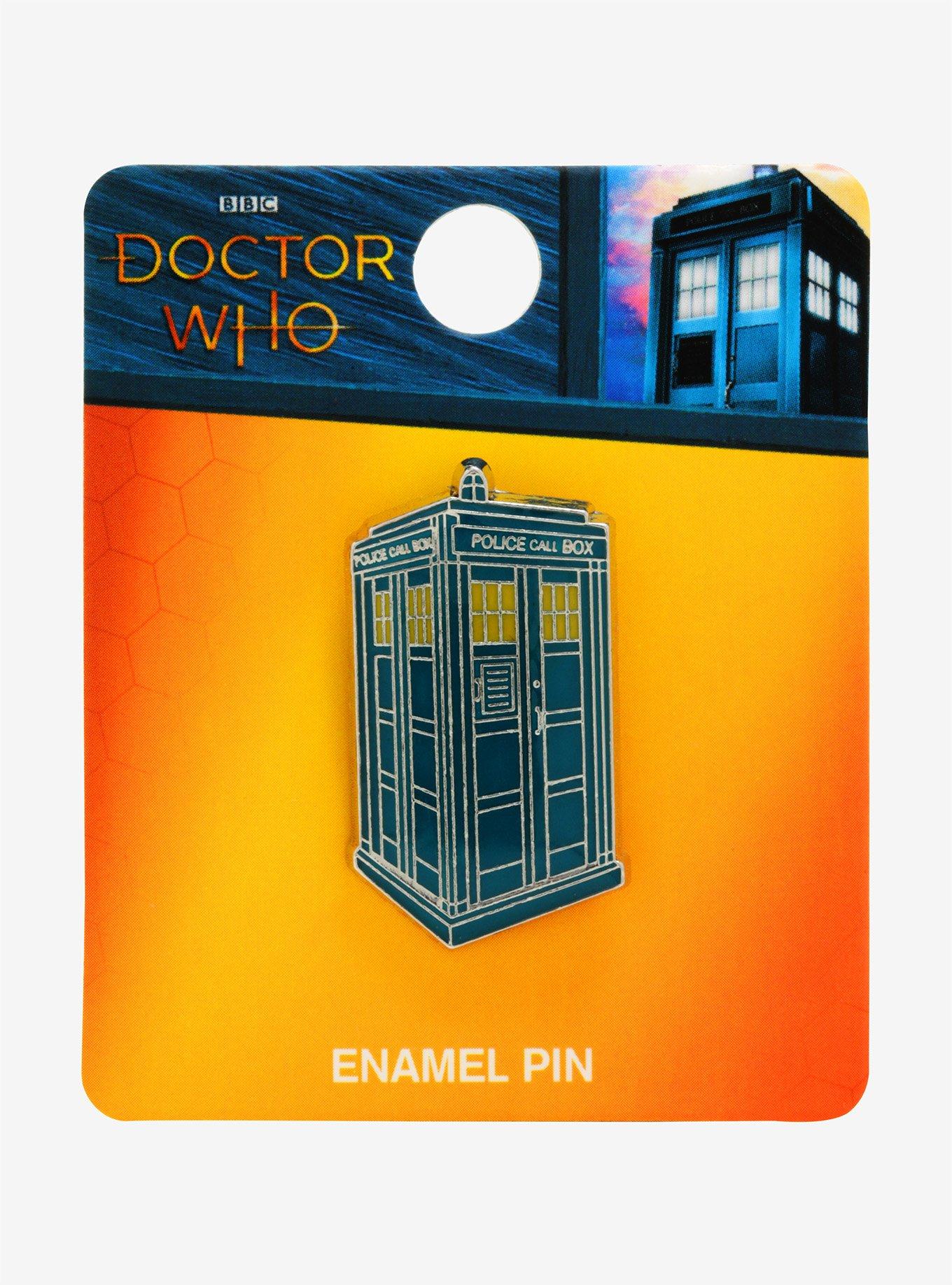 Doctor Who TARDIS Enamel Pin - BoxLunch Exclusive, , alternate