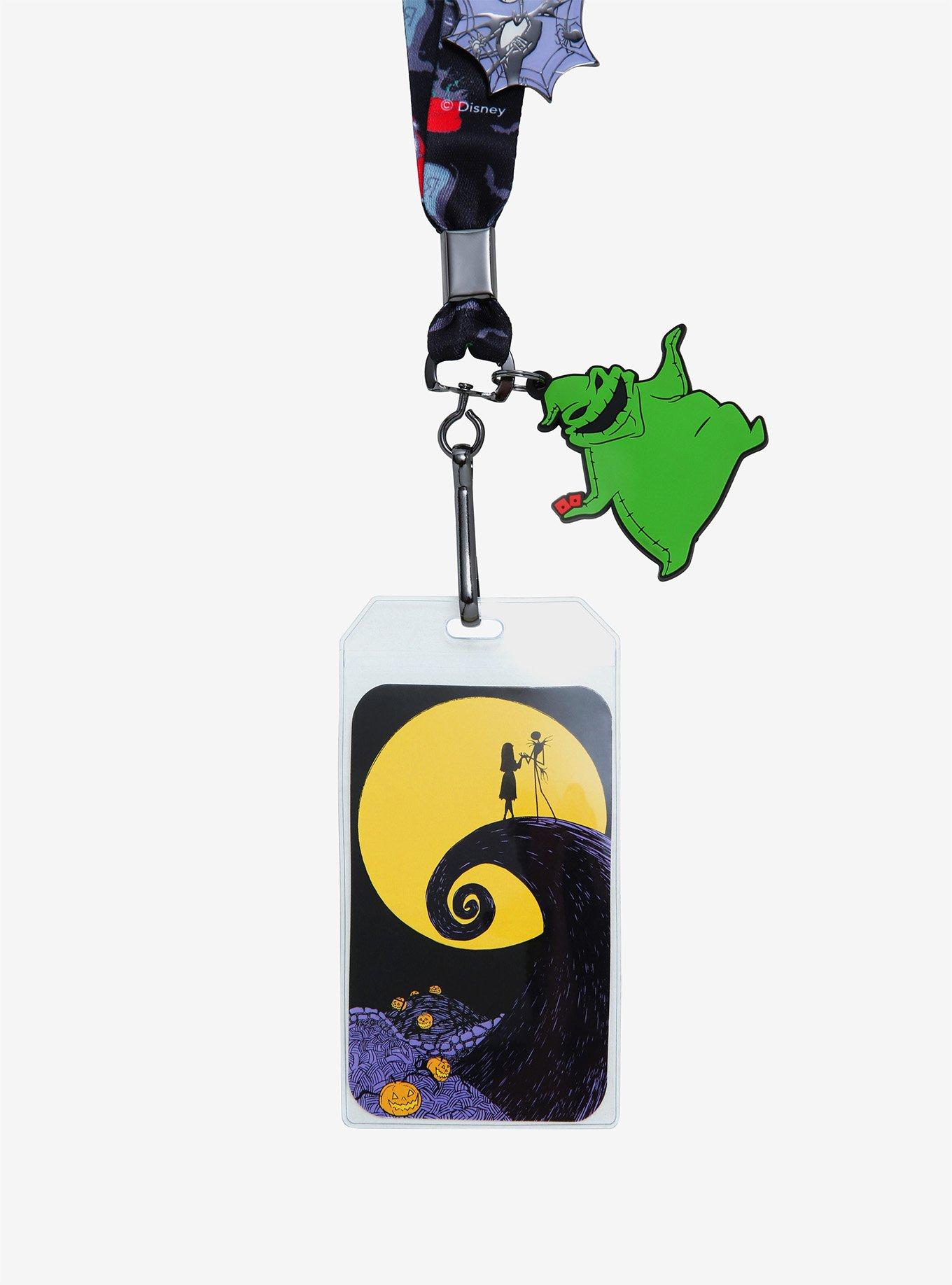 Loungefly Disney The Nightmare Before Christmas Lanyard Pin Set - BoxLunch Exclusive, , alternate
