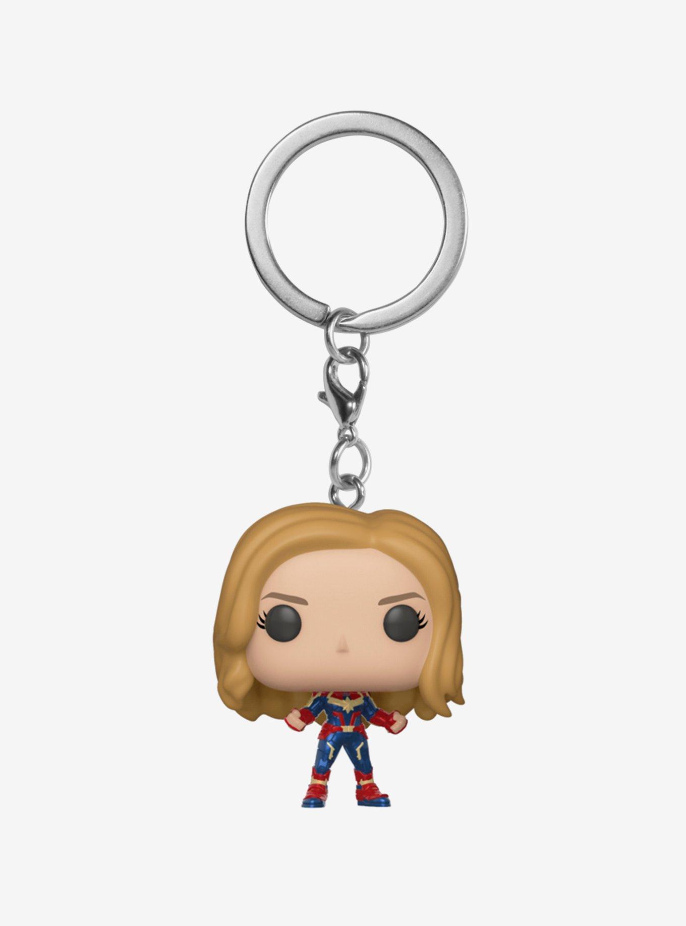 Funko Marvel Captain Marvel Pocket Pop! Captain Marvel Key Chain, , alternate