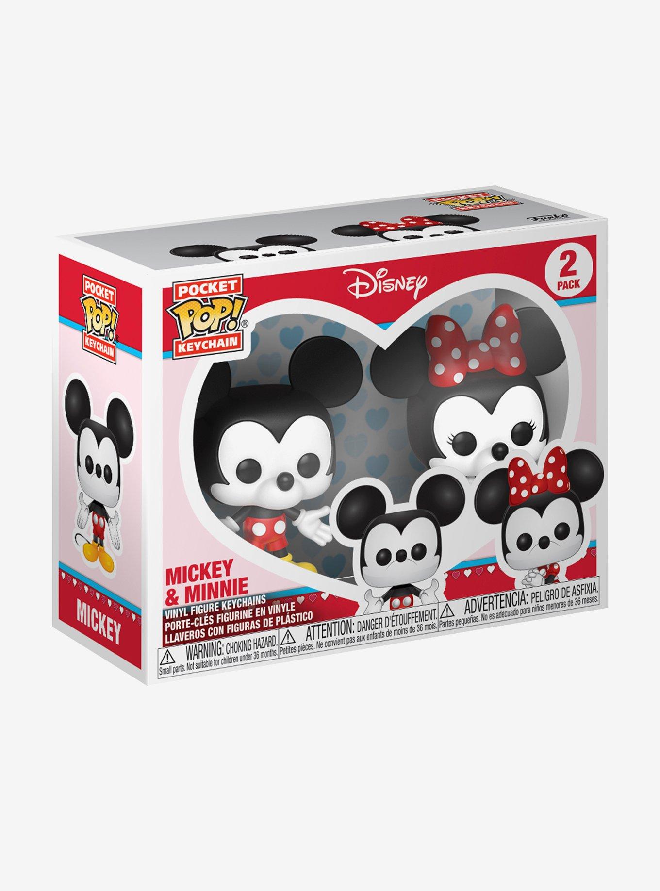 Funko Disney Pocket Pop! Mickey & Minnie Key Chain Set, , alternate