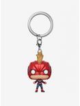Funko Marvel Captain Marvel Pocket Pop! Captain Marvel (Helmet) Key Chain, , alternate