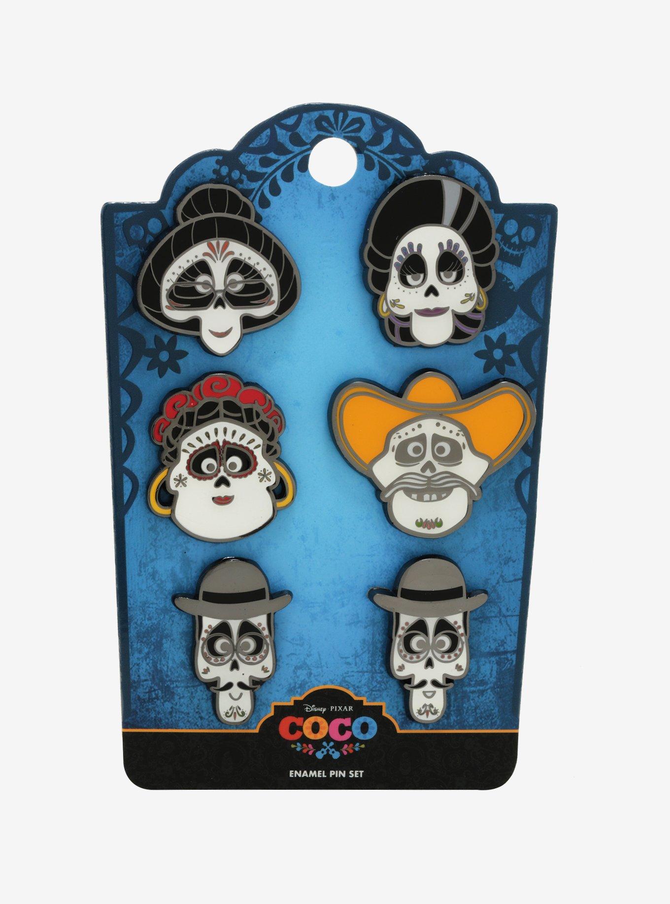 Disney Pixar Coco Rivera Family Enamel Pin Set, , alternate