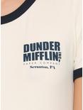 The Office Dunder Mifflin Painting Womens Ringer T-Shirt - BoxLunch Exclusive, , alternate