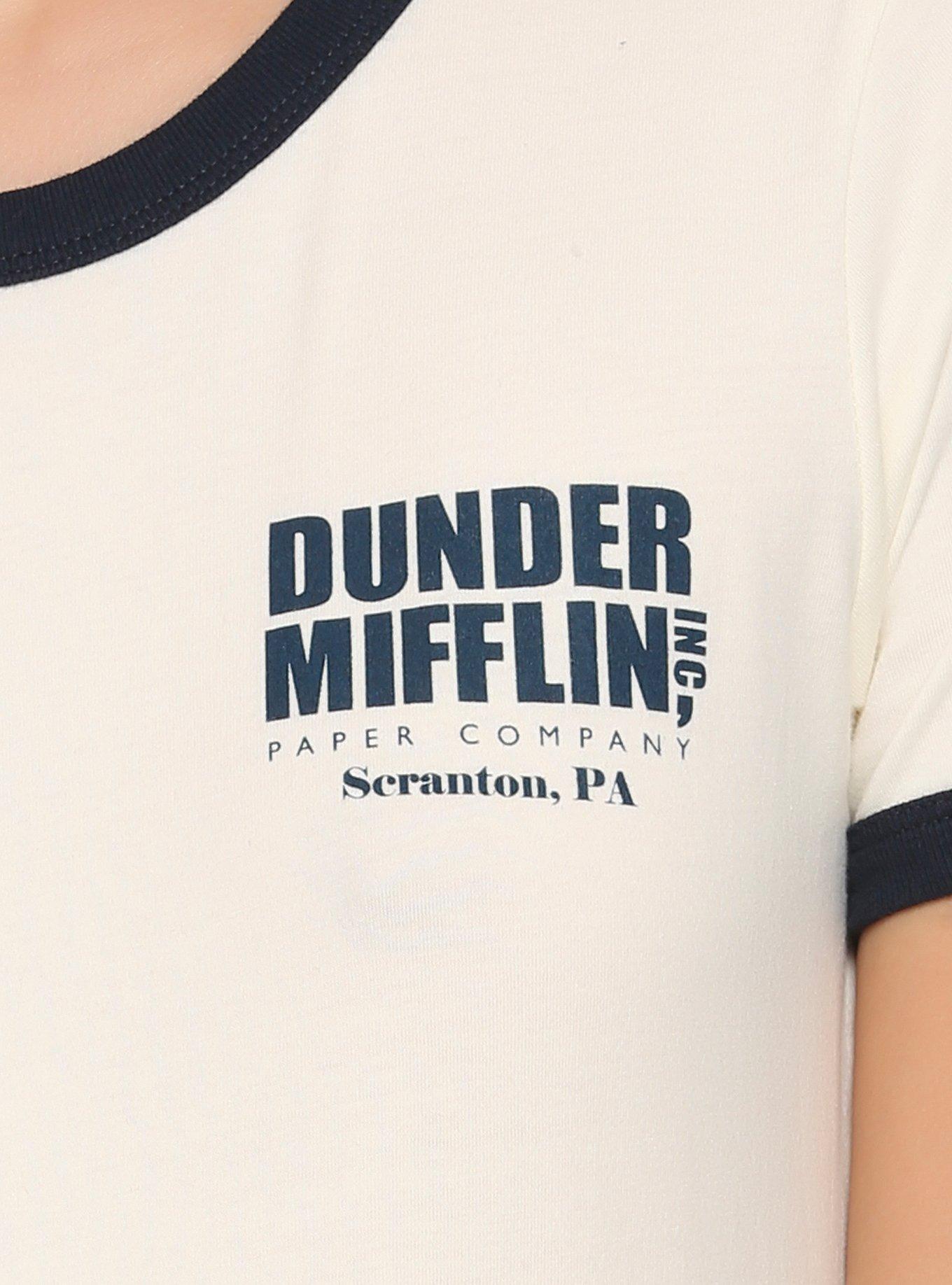 The Office Dunder Mifflin Painting Womens Ringer T-Shirt - BoxLunch Exclusive, , alternate