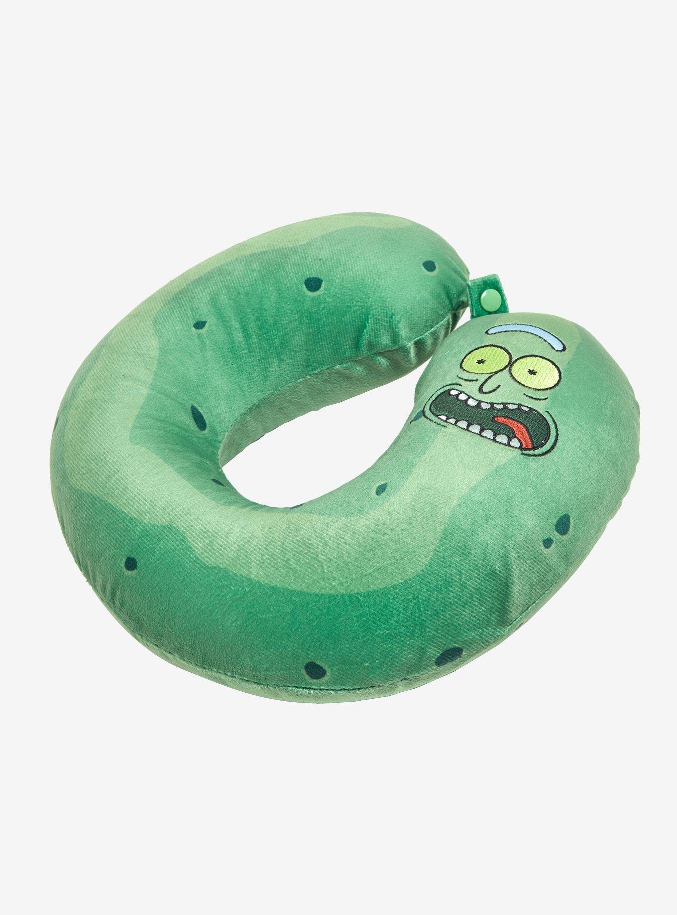 Rick And Morty Pickle Rick Travel Pillow, , alternate