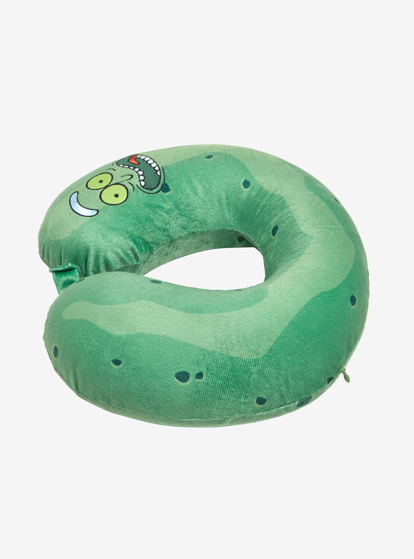 Rick And Morty Pickle Rick Travel Pillow, , alternate