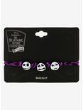 The Nightmare Before Christmas Beaded Jack Face Bracelet - BoxLunch Exclusive, , alternate