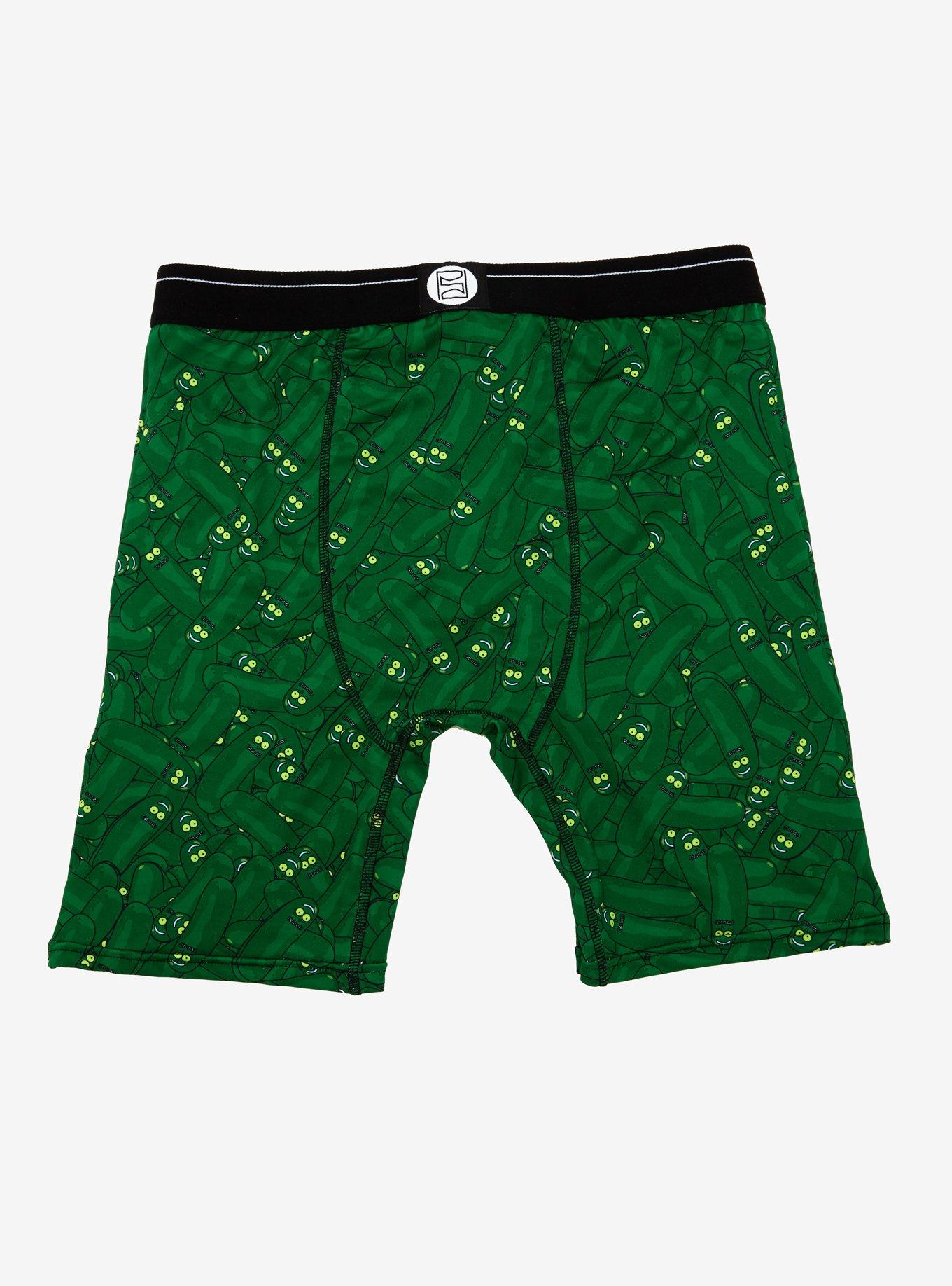 Rick And Morty Pickle Rick Boxer Briefs