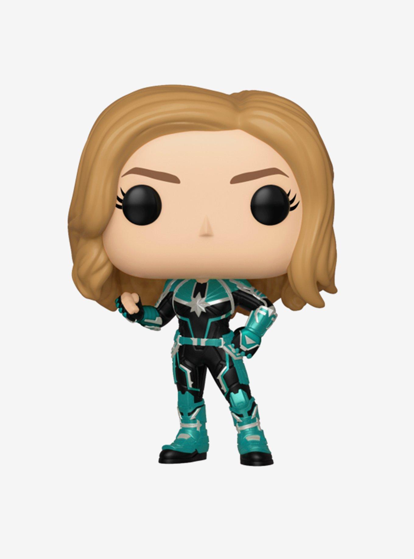 Funko Pop! Marvel Captain Marvel Vers Vinyl Bobble-Head, , alternate