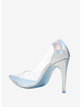 Plus Size Disney Cinderella Glass Slipper Heels, , hi-res