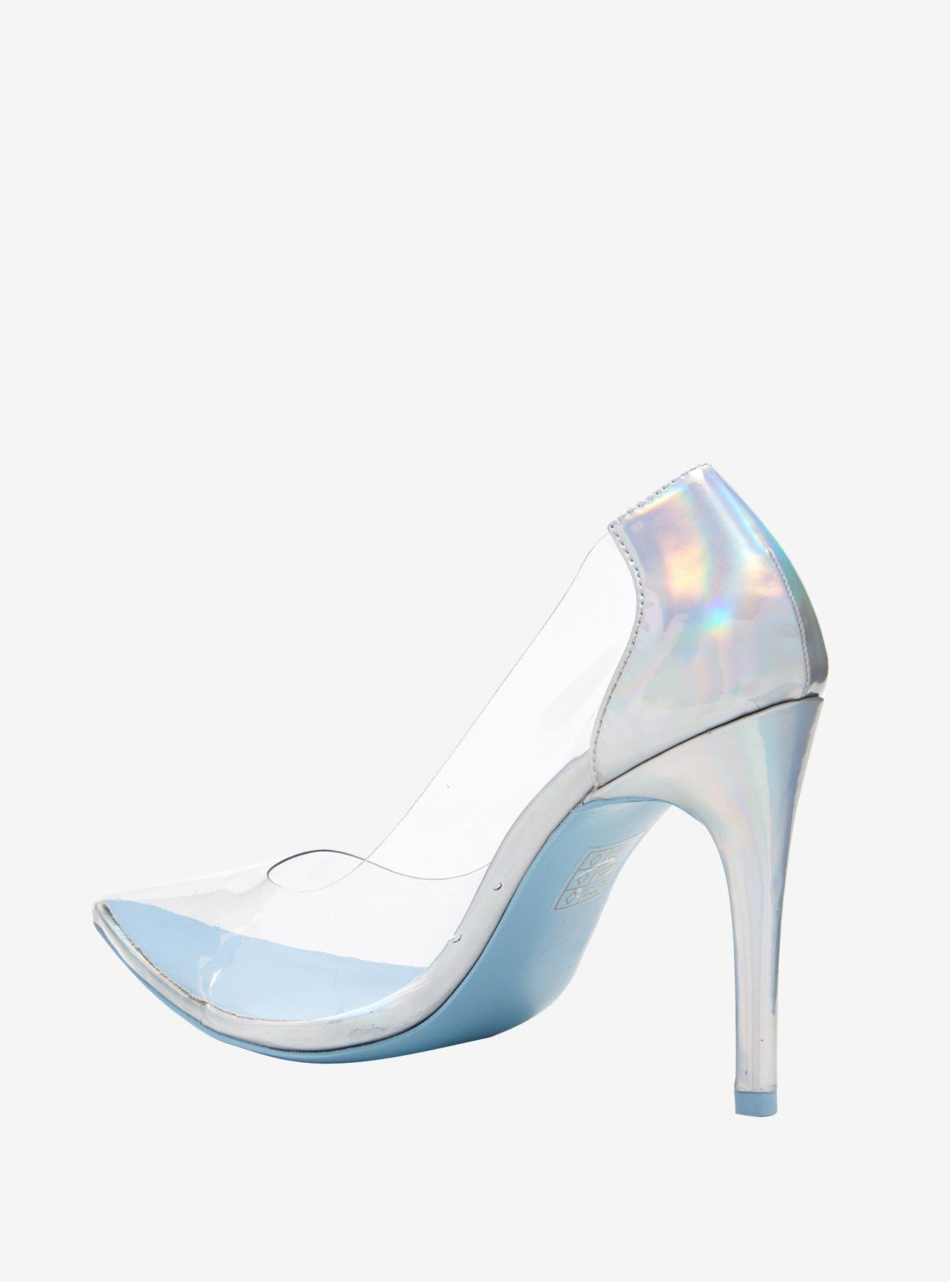 Disney Cinderella Glass Slipper Heels, , alternate