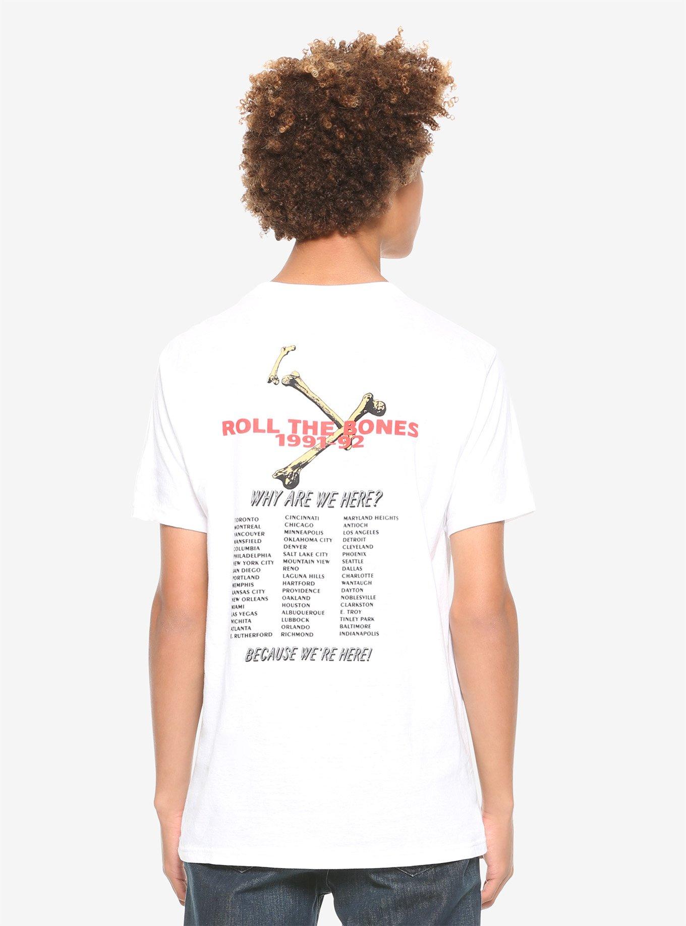 Rush Domino Roll The Bones Concert T-Shirt, , alternate