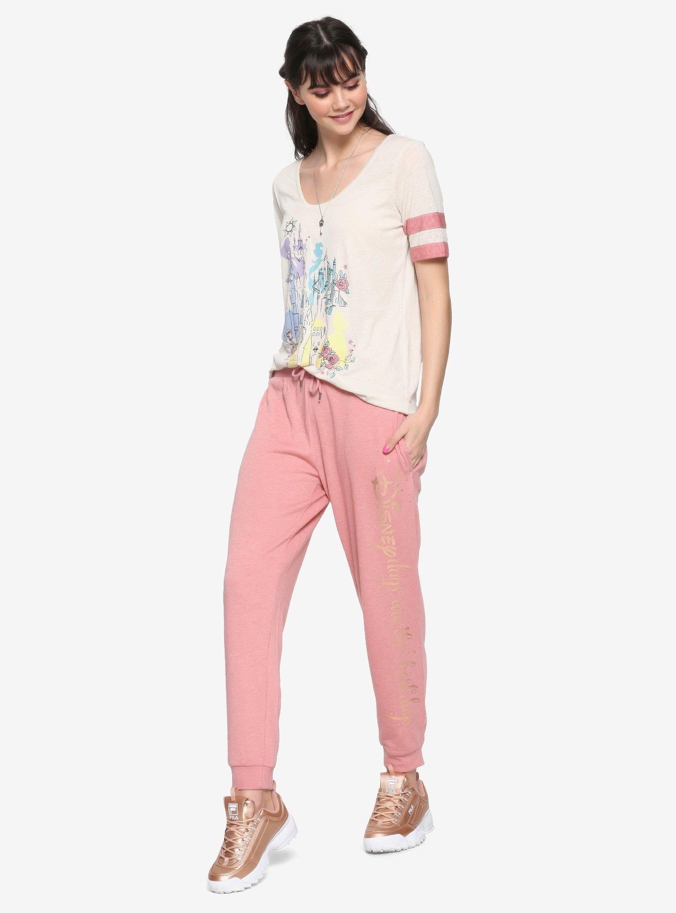 Destination Disney Rose Gold Jogger Pants, , alternate