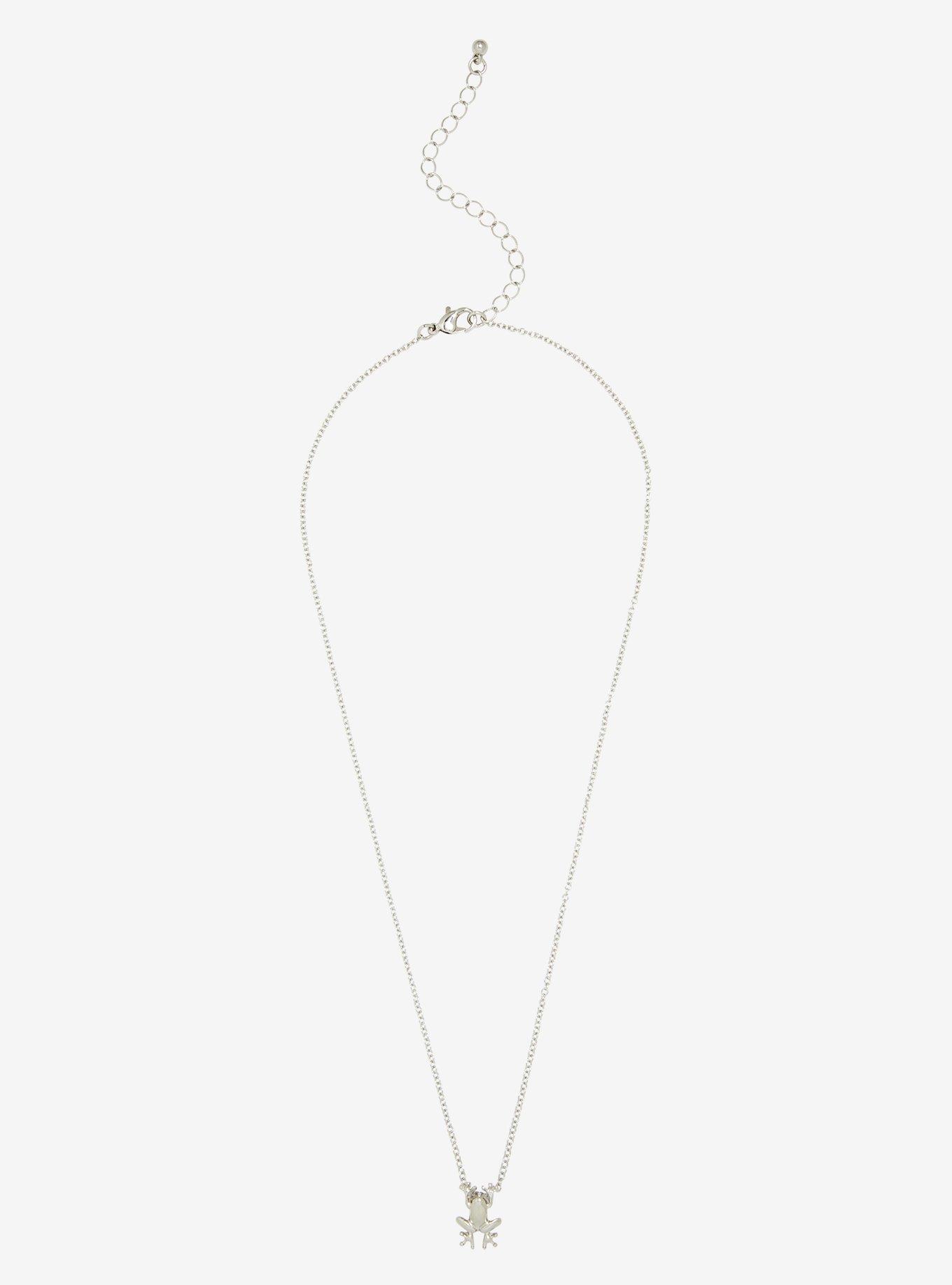 Jumping Frog Necklace, , alternate