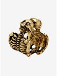 Skeleton Skull Wrap Ring, , alternate