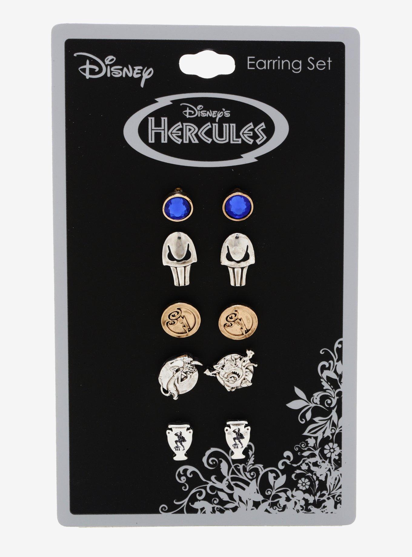 Disney Hercules Icon Earring Set, , alternate