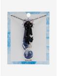 Black Cat Blue Lapis Stone Necklace, , alternate