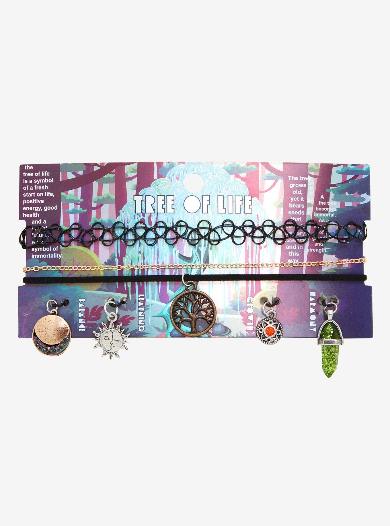 Tree Of Life Interchangeable Choker Set, , alternate