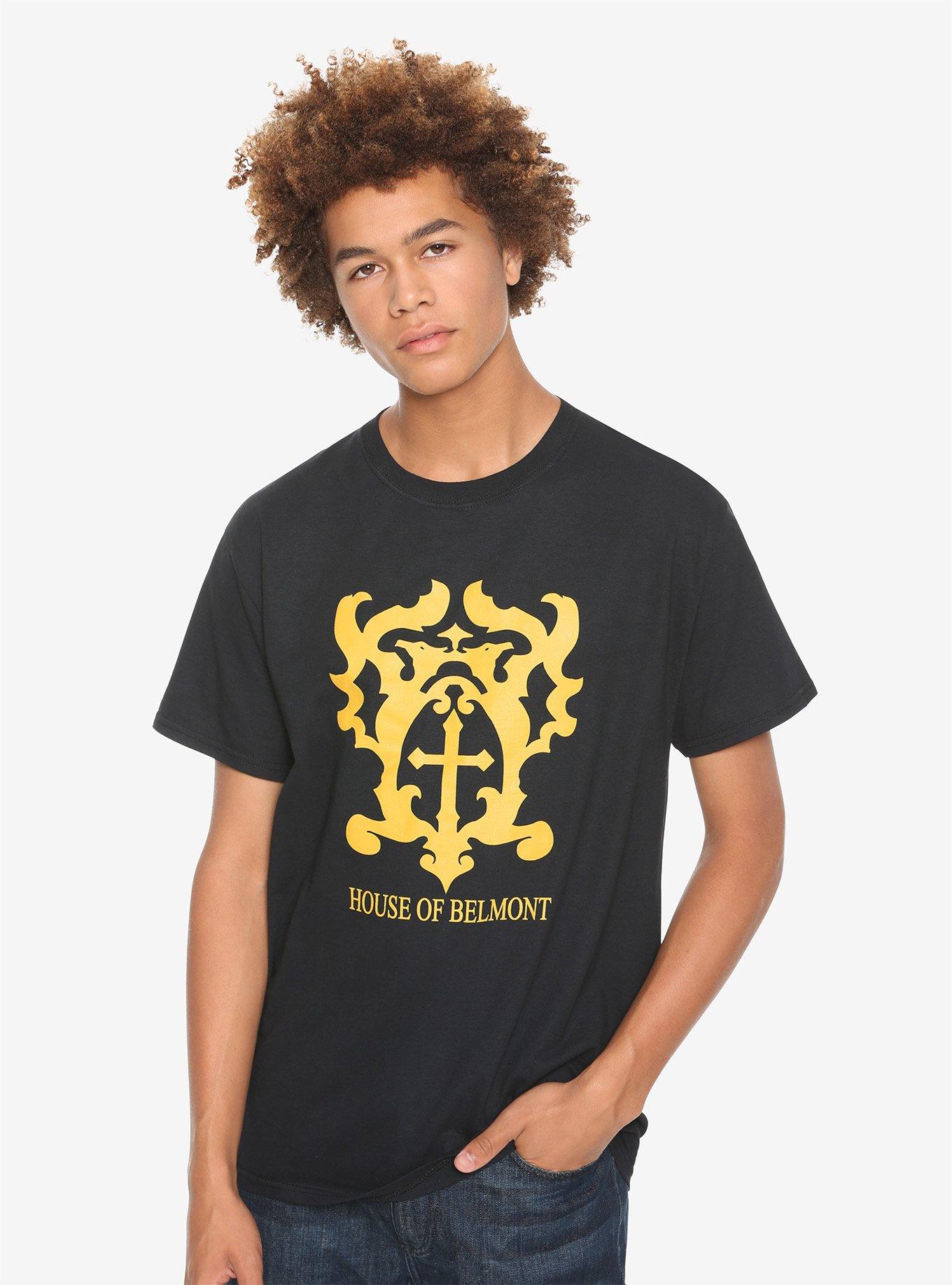 Castlevania House Of Belmont Crest T-Shirt, , alternate