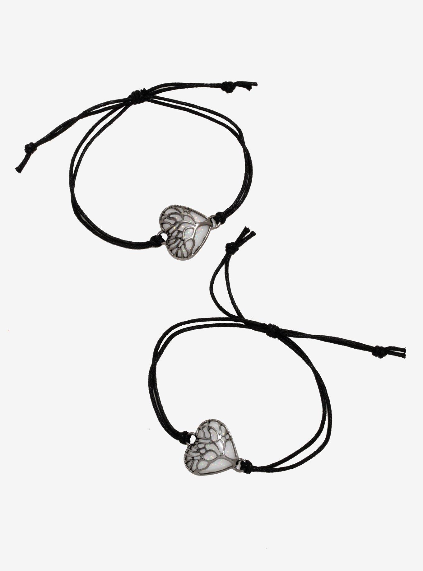 Tree Of Life Heart Opal Best Friend Bracelet Set, , alternate