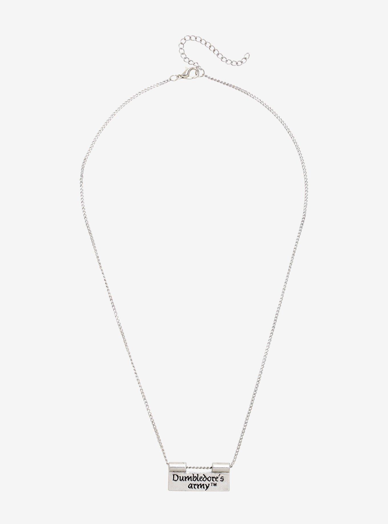 Harry Potter Dumbledore's Army Sign Necklace, , alternate