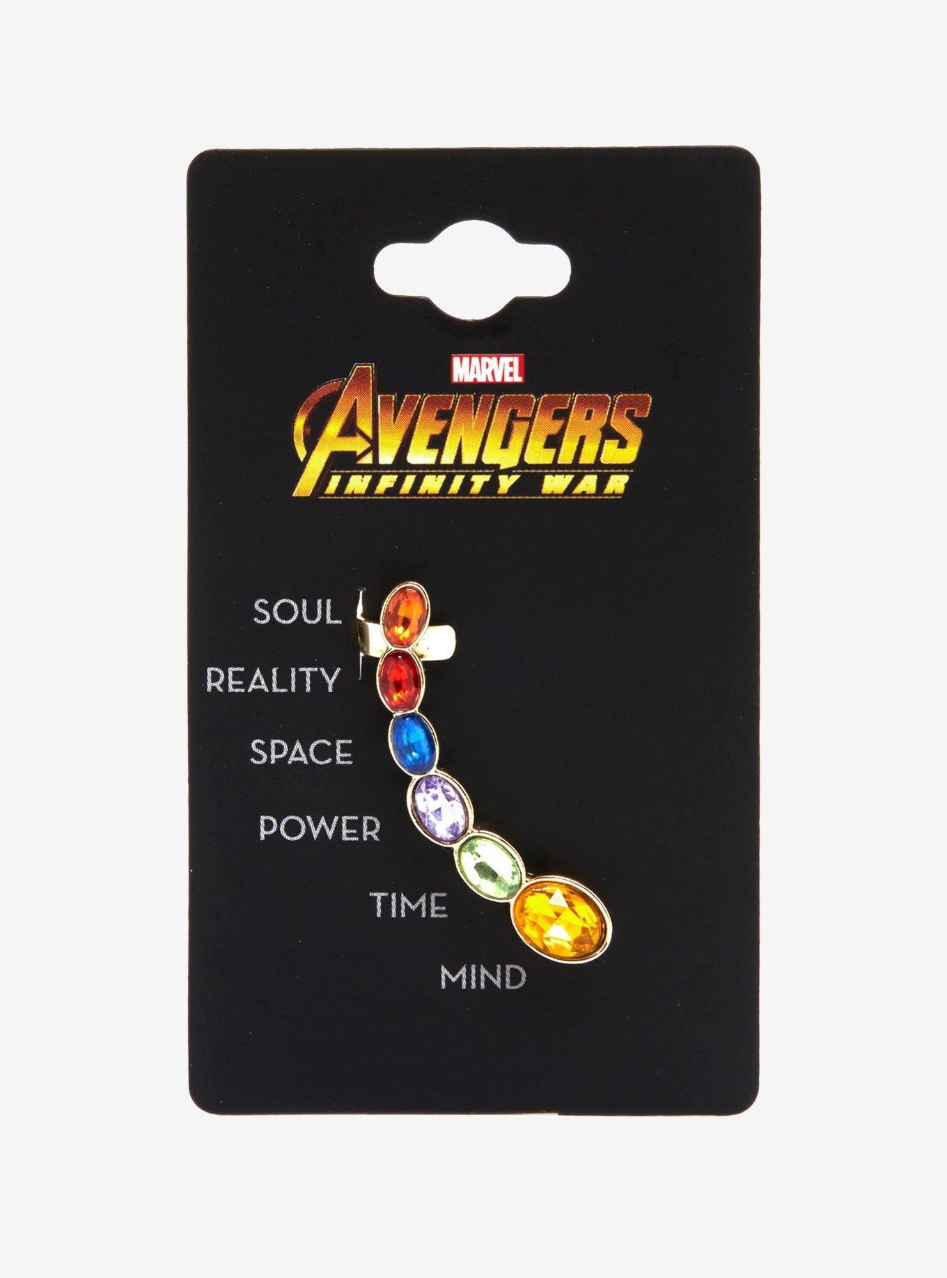 Marvel Avengers Infinity War Infinity Stones Ear Cuff, , alternate