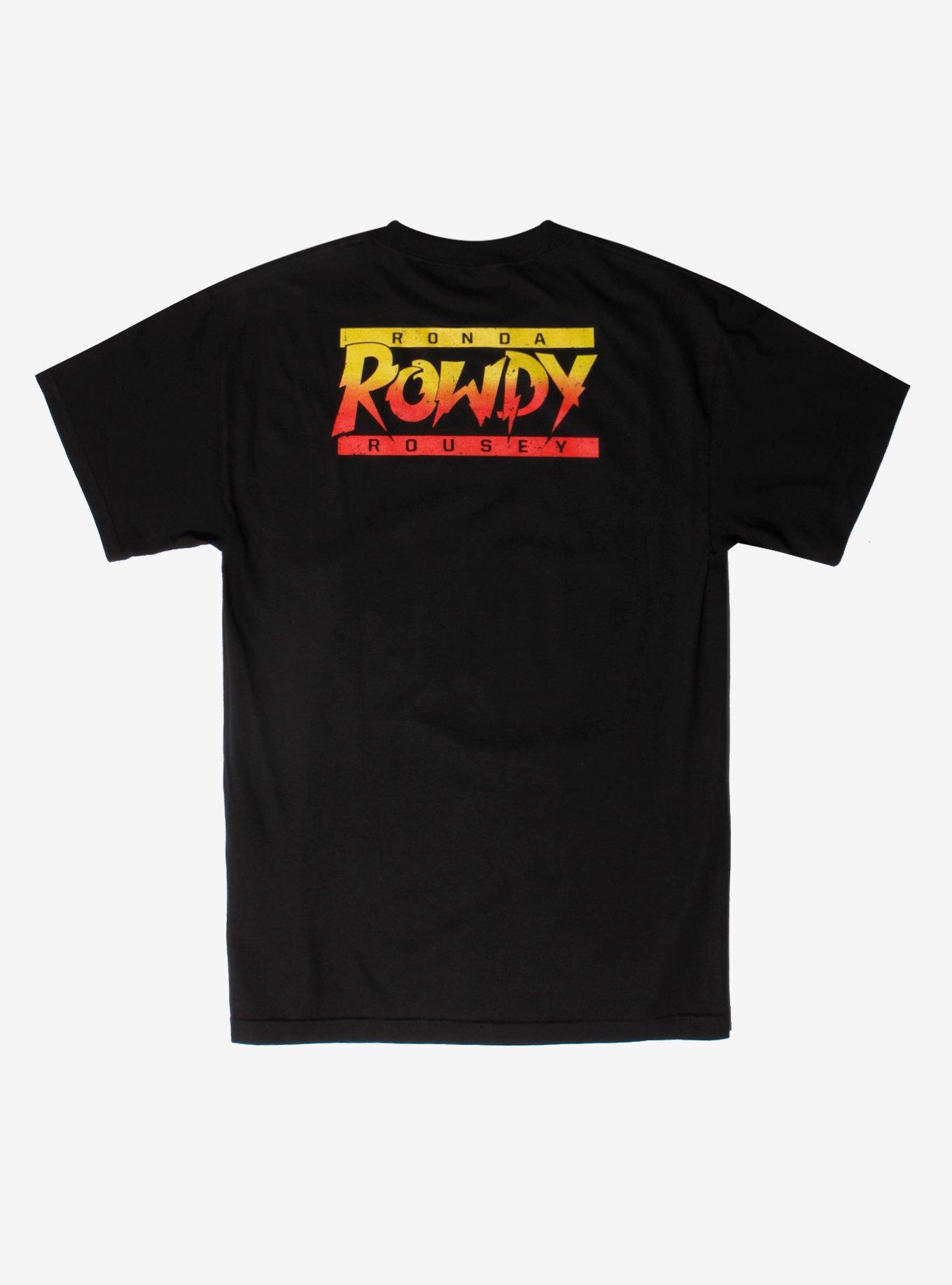 WWE Ronda Rousey Baddest On The Planet T-Shirt, BLACK, alternate
