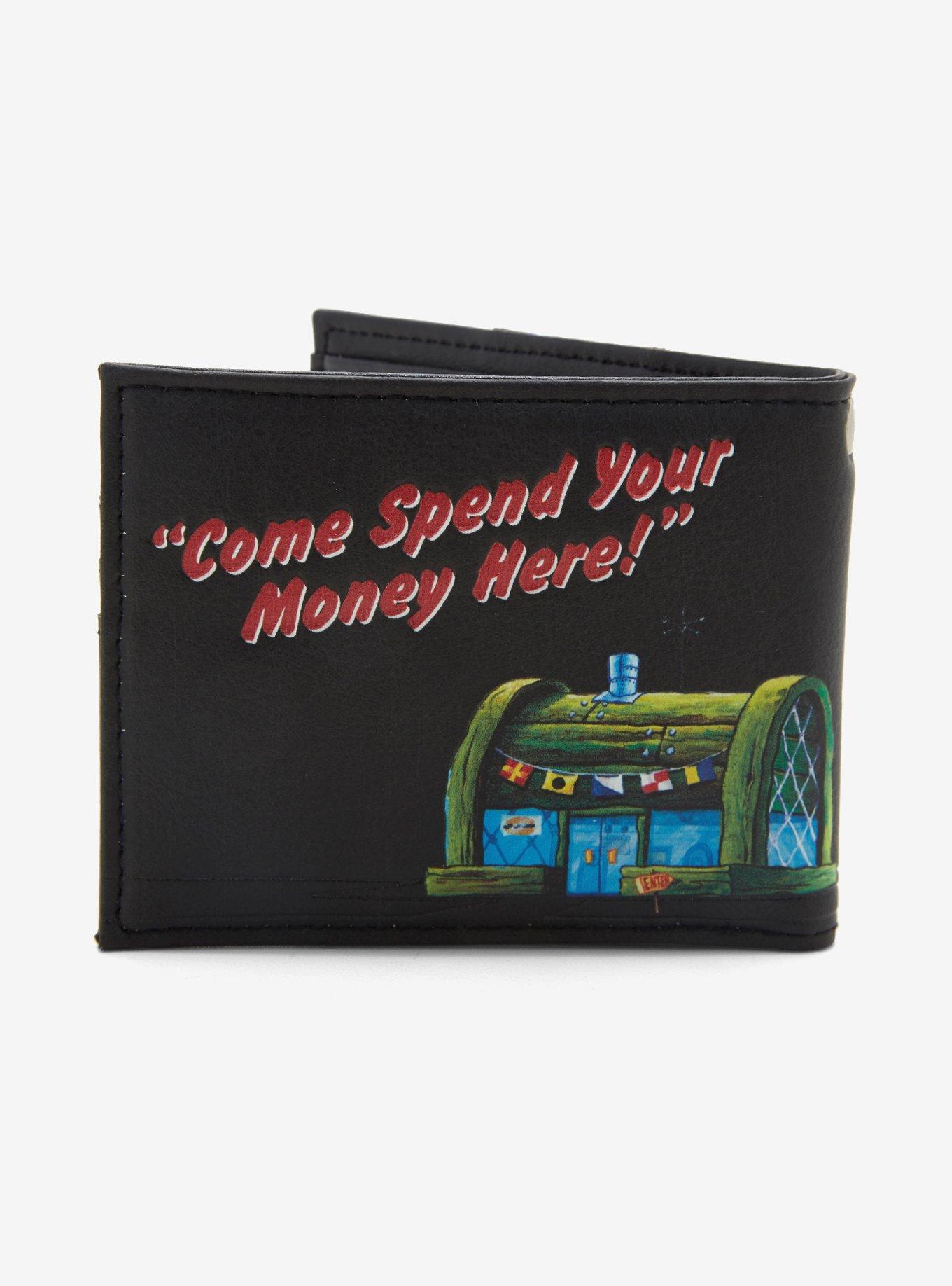 SpongeBob SquarePants Krusty Krab Bi-Fold Wallet, , alternate